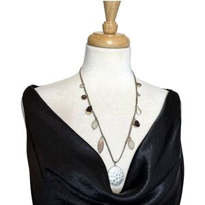 J Jill Highland Horizon Druzy Station Necklace